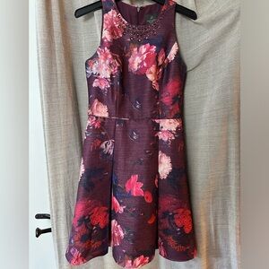 Adrianna Papell Flower Dress